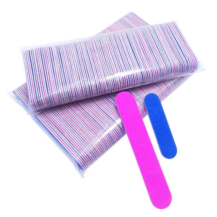 

Mini Double Sided Nail File Disposable Nail Equipment Accessories Buffer Files Manicure Tools Salon Wholesale, Orange