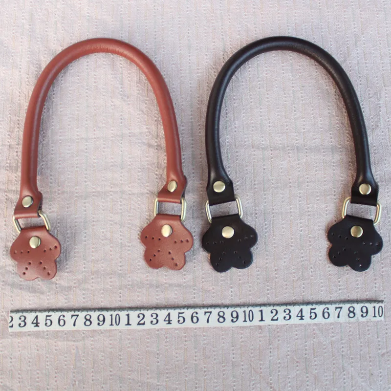 

Leather Bag straps Handle Straps Real Cow Leather Bag Handles for DIY Bag Parts Genuine leather bag straps suppliers