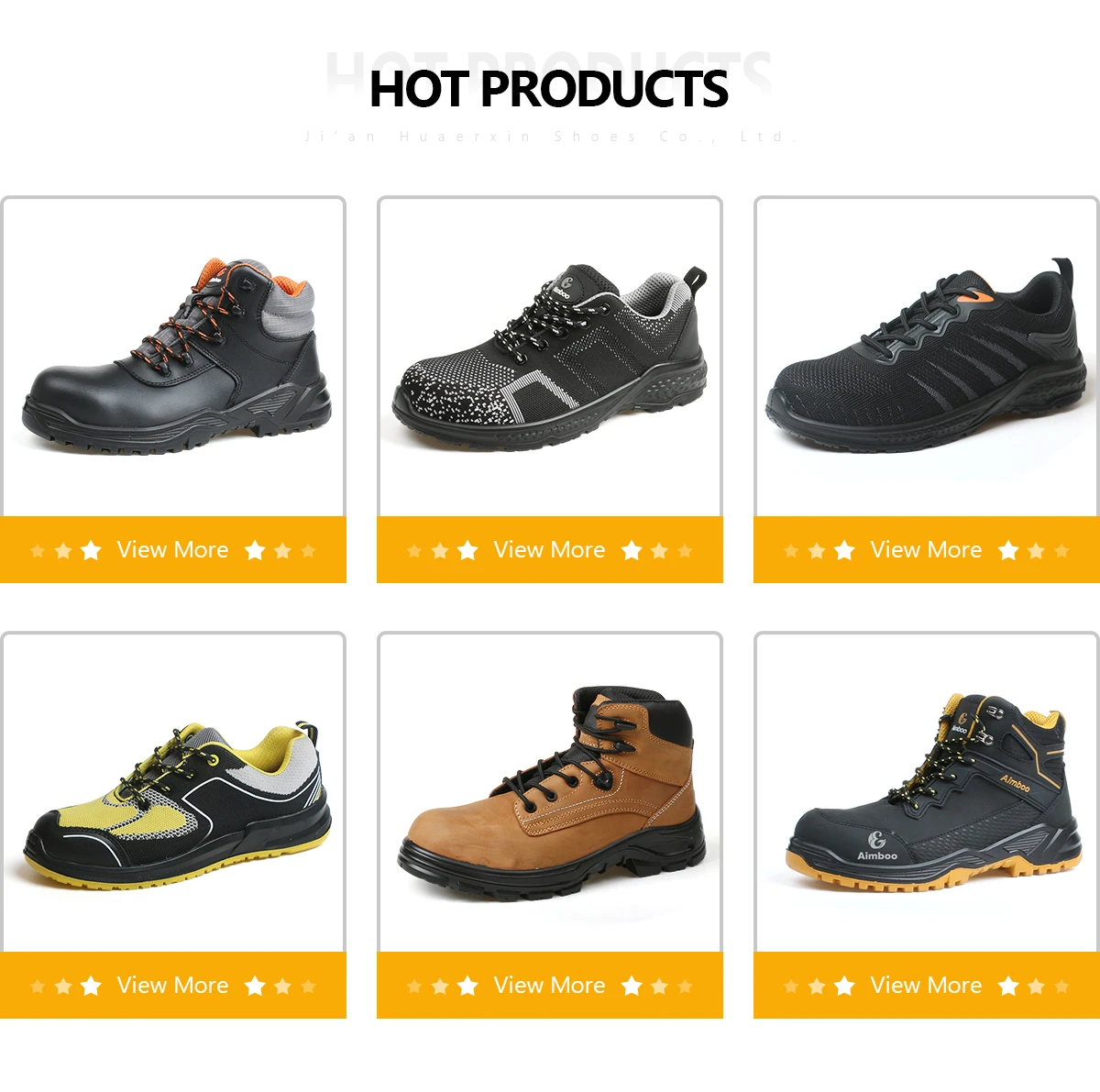 Ji'an Huaerxin Shoes Co., Ltd. - Safety Shoes/ Work Shoes/ Hygiene ...