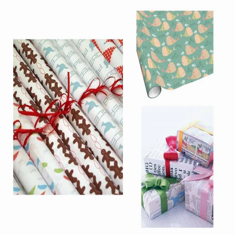 waterproof christmas wrapping paper