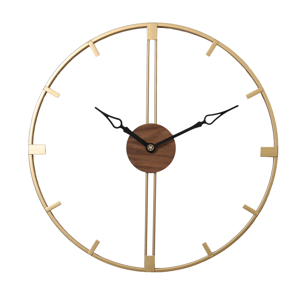 

24Iinch 60cm Southeast Asia Top sale Creative Fashion Wall Clock Iron Wall Clock Living Room Wall Clock for Home Decor