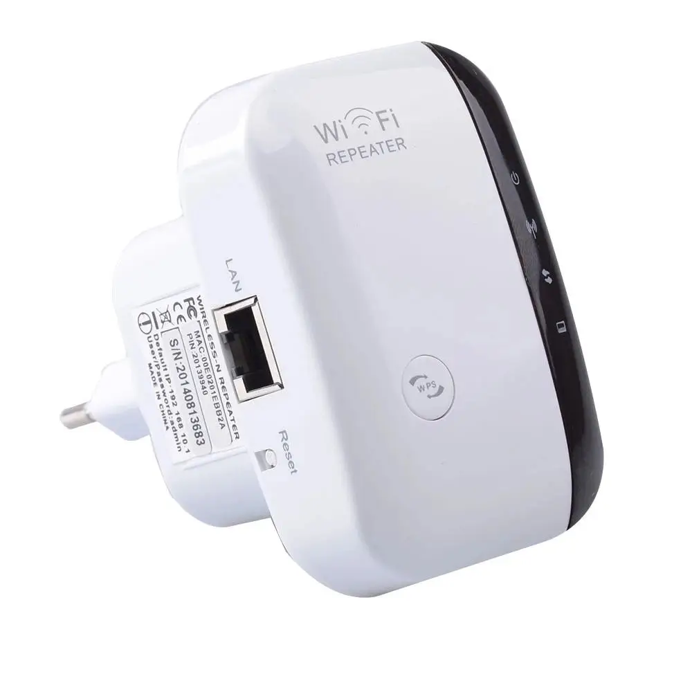 

Best 2.4 Ghz Wireless Wifi Repeater 802.11N/B/G Network Router Expander 300Mbps Wireless Signal Expander, White