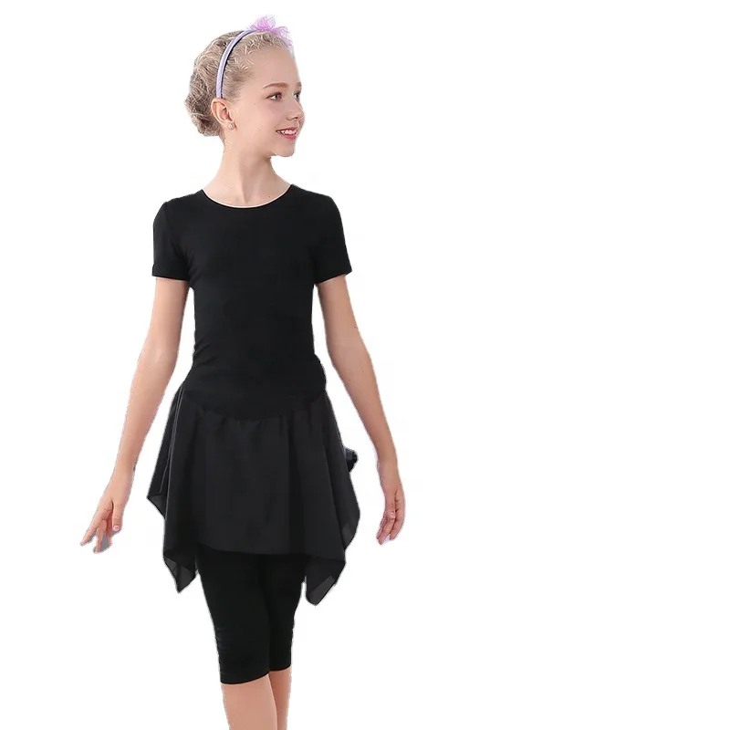 

New girls practice clothes for spring and summer Children's dance clothes
