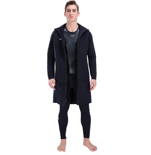 

Fashion 3mm hooded diving fishing windbreaker jacket for men and women