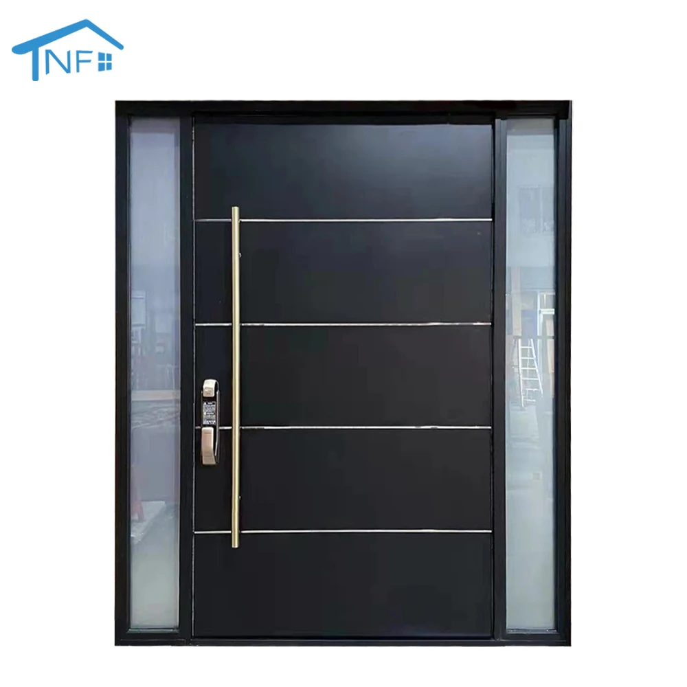 

NF aluminum entrance pivot doors security front doors for house