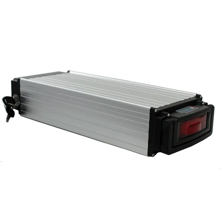 

48v electric bike li ion battery 18ah rear rack battery case 48v 18ah batteries ebike 48volt