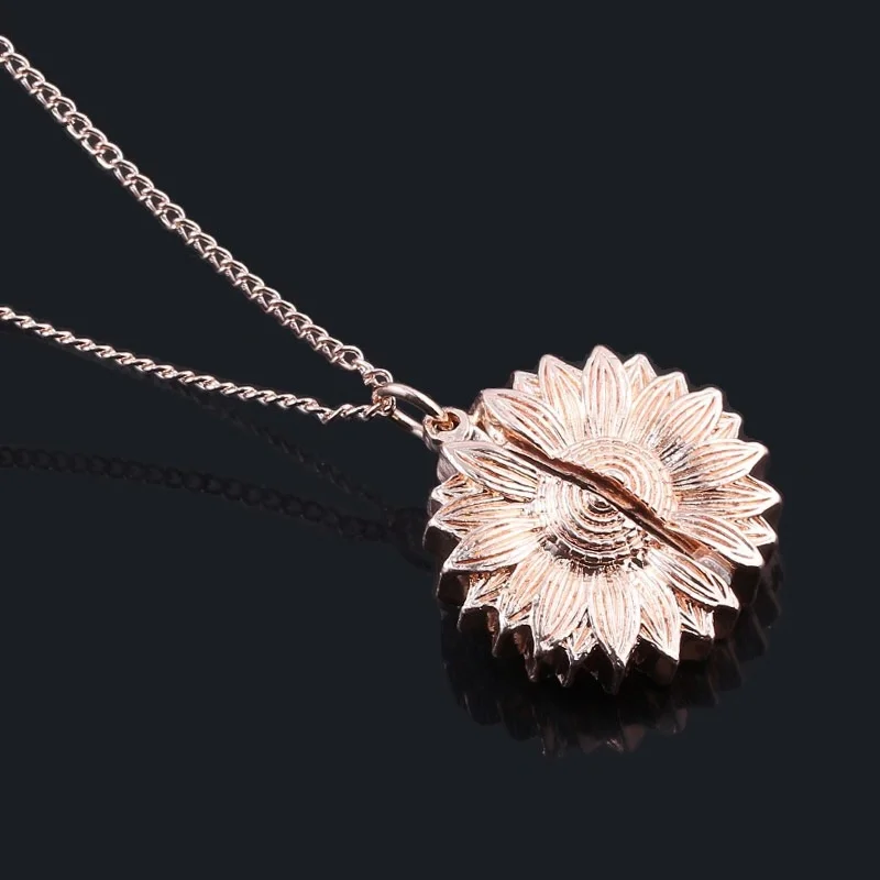 

Sunflower Pendant Necklace valentines day gifts