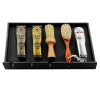 

Luxury Professional Hair Clipper/Trimmer Holder tools set Box Black Salon Barber Clippers Razor Case
