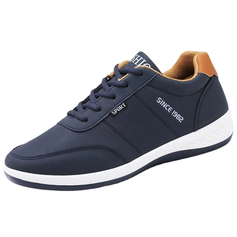 

Fashion Comfortable Men Casual Shoes Sneakers Rubber Sole Lace Up Shoes