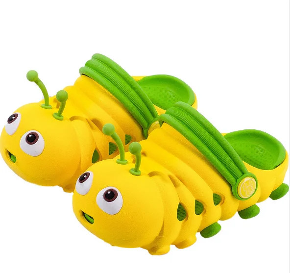 

Cute Caterpillar Shape Non-slip Breathable Soft-soled Baby EVA Sandals Slipper