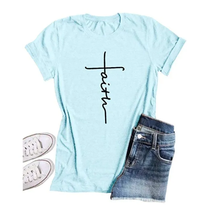 

2020 Newest Lovely Blue T-Shirt Round Collar Letter Pattern Fabulous Fit side pocket sweatshirt