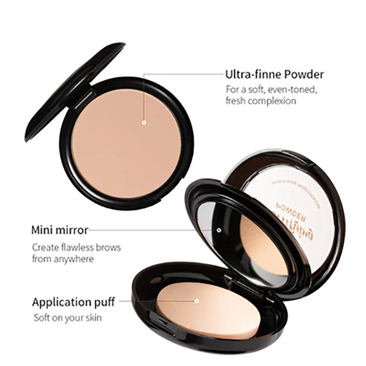 

Translucent Cover Oil Control Moisturizing Makeup Three-Dimensional Repair Pearlescent Brightening Concealer Powder