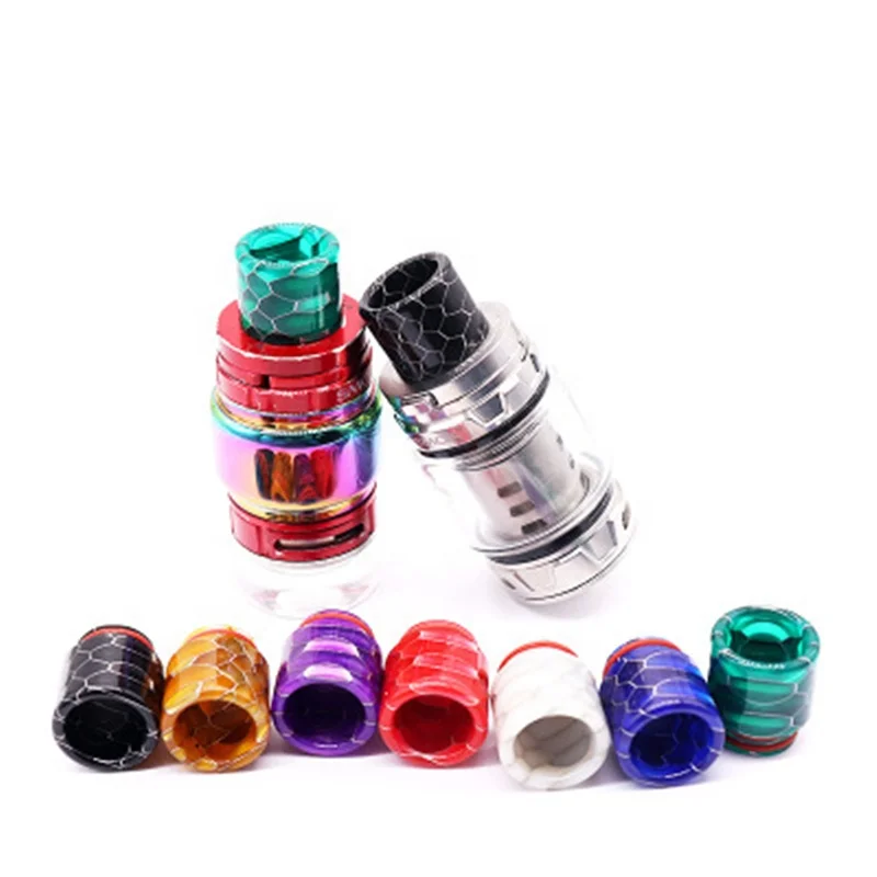 

Resin Snakeskin Drip Tip Smoking Accessories, Black/red/blue/purple/green/yellow