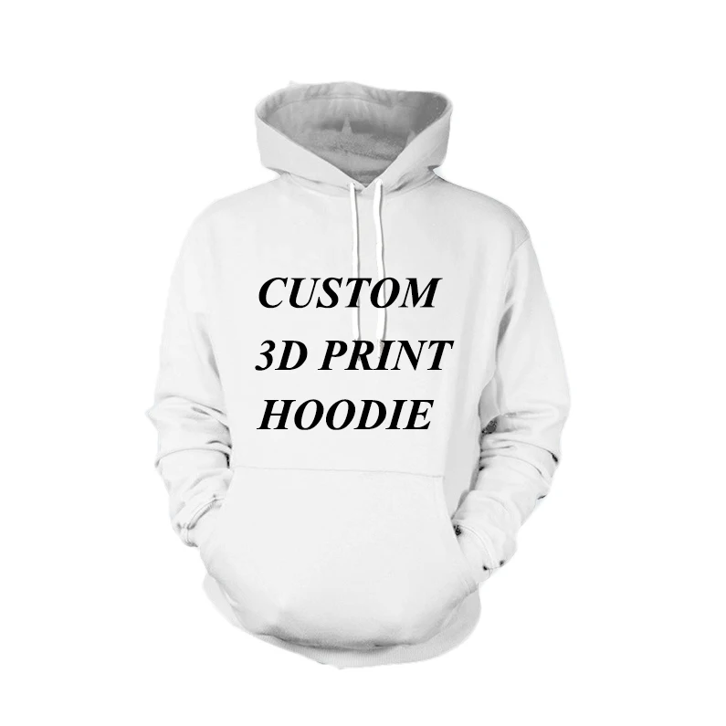 Wholesale Custom Blank 3D Design Sublimation Print Hoodies Oversize Sweatshirt Hoodies