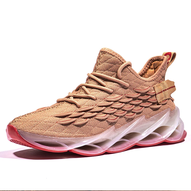 

Fish scale blade sports basketball shoes large size solid color men's basketball shoes, 3 colors
