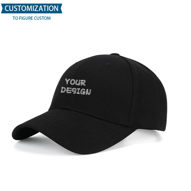

2022 new style baseball cap for adult customized embroidery print hats high quality adult hats