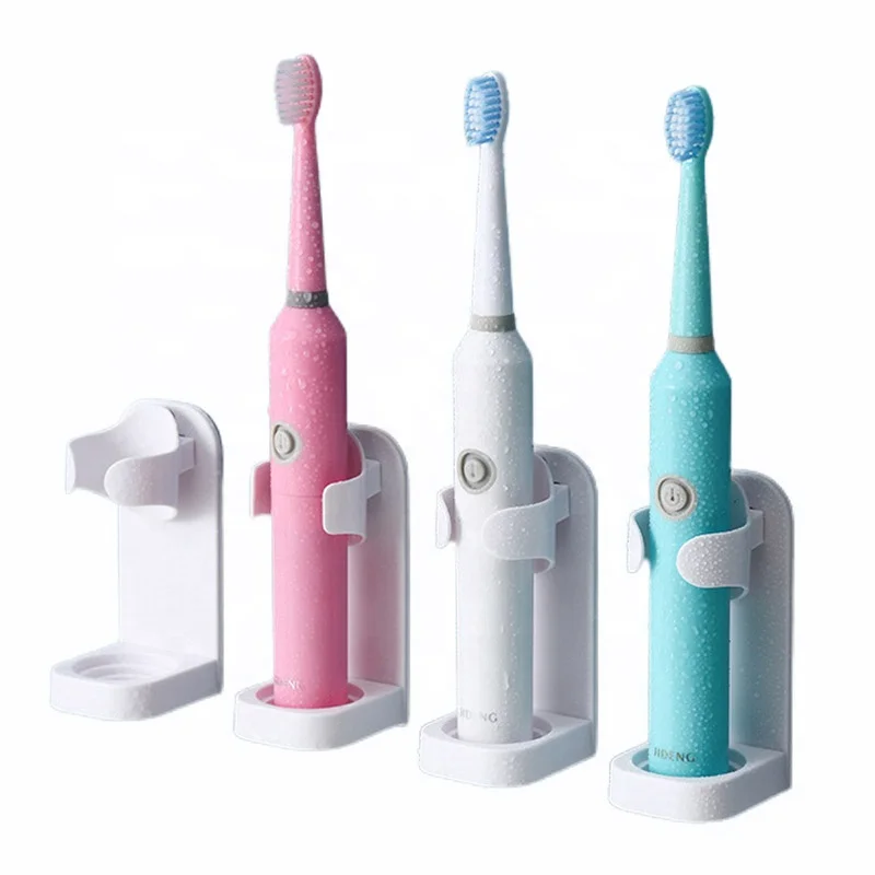 

Electric toothbrush holder bathroom toothbrush rack wall-mounted electric toothbrush holder, As photo
