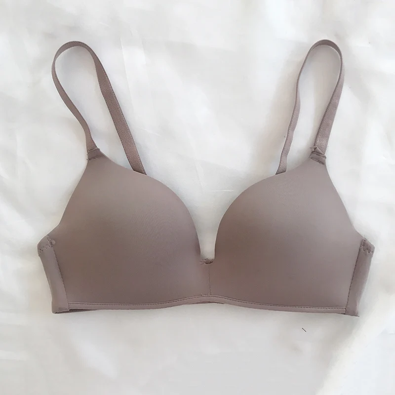 

Seamless Bra for Women Underwear Push Up Lingerie Wire Free Bra Comfortable Intimates Female 2021, 7 color as pictures