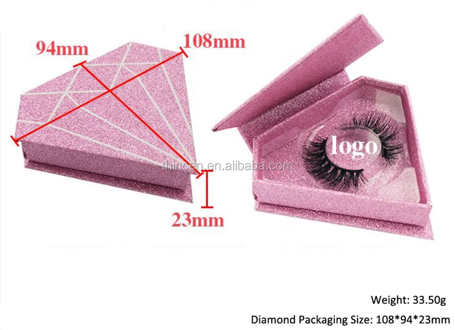 Private Label Package Custom Makeup 3D Mink Eyelashes False Eyelash