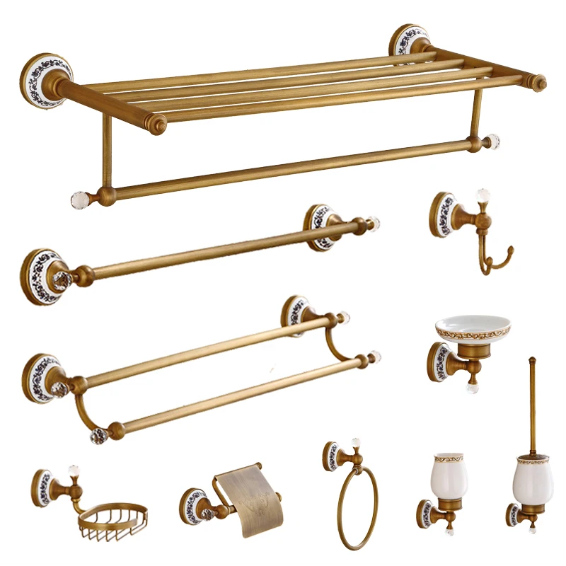 

Wall Hanging Towel Bar double towel bar, Antique