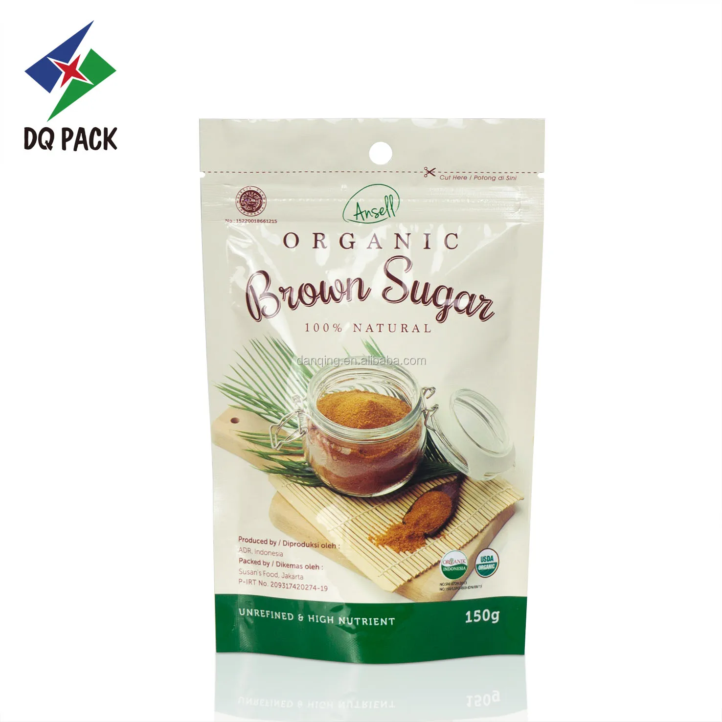 Kitchen Seasoning Pouch Flavouring Stand Up Bag BBQ Curry Sauce Sachet