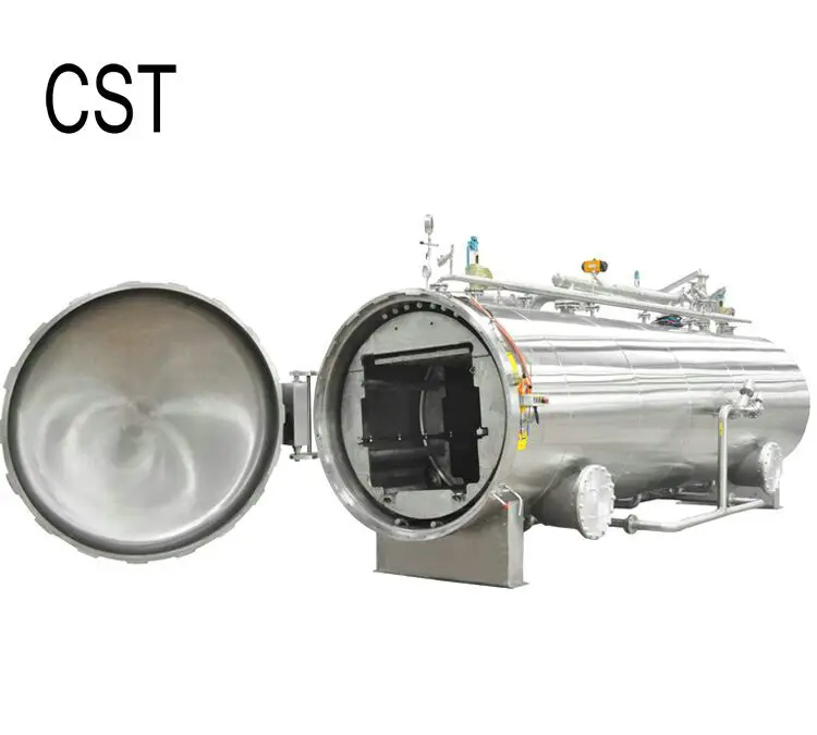 
DN1400mm rotary autoclave for can beans 