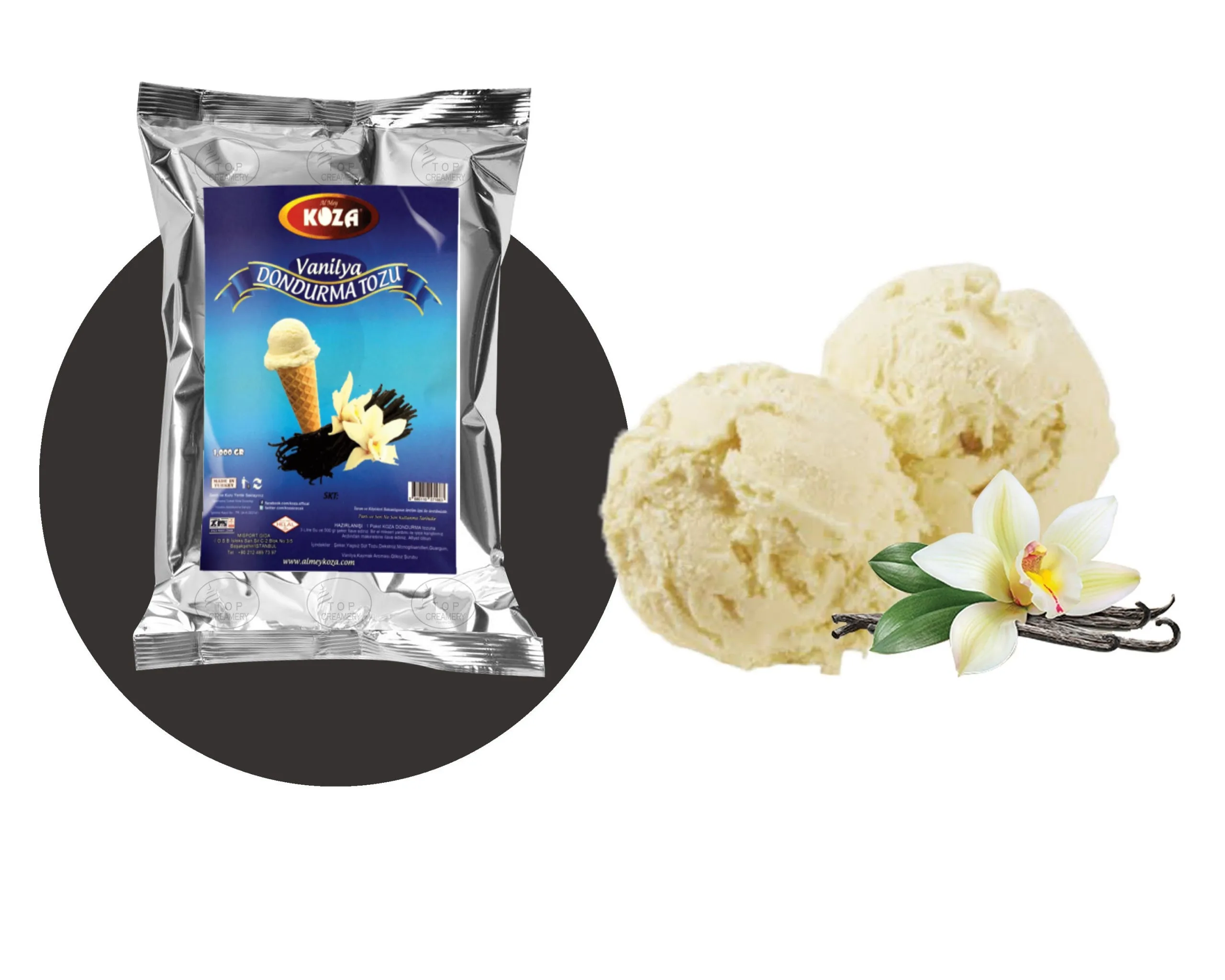 
Vanilla Hard Ice Cream Powder 
