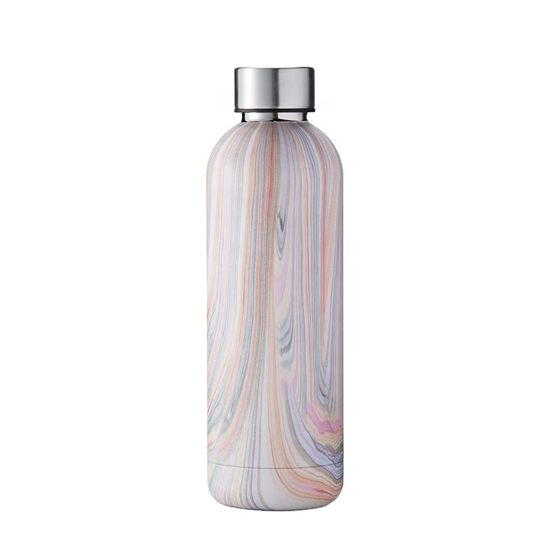 

Popular Vacuum Insulated Stainless Steel Water Bottle Insulated With Straw, Customized color