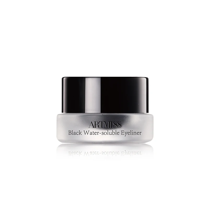 

High quality long lasting waterproof private label custom adhesive gel eyeliner, 2 colors