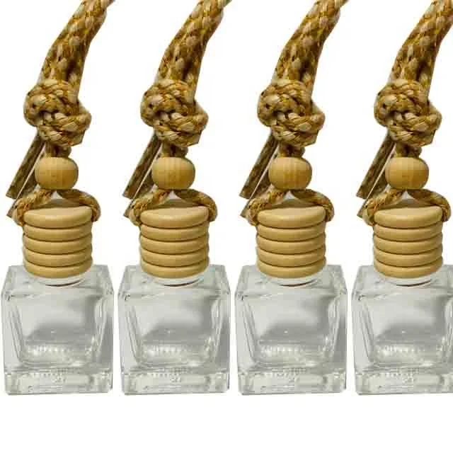 

Selection Home Car Air Freshener Oil Reed Diffuser Scent Fragrance Square Empty Glass Bottle