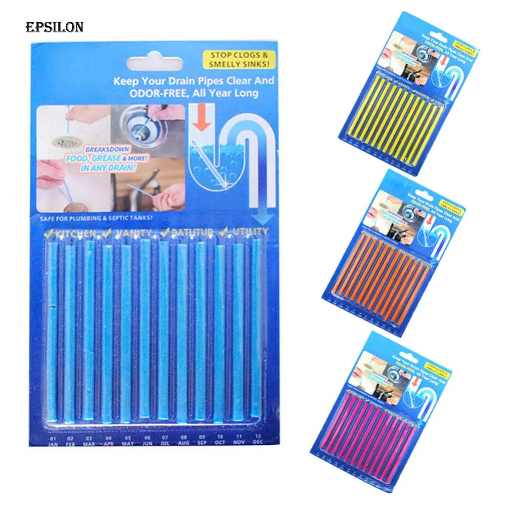 

Epsilon Sani Drain Cleaner Stick Remove Disgusting Smell