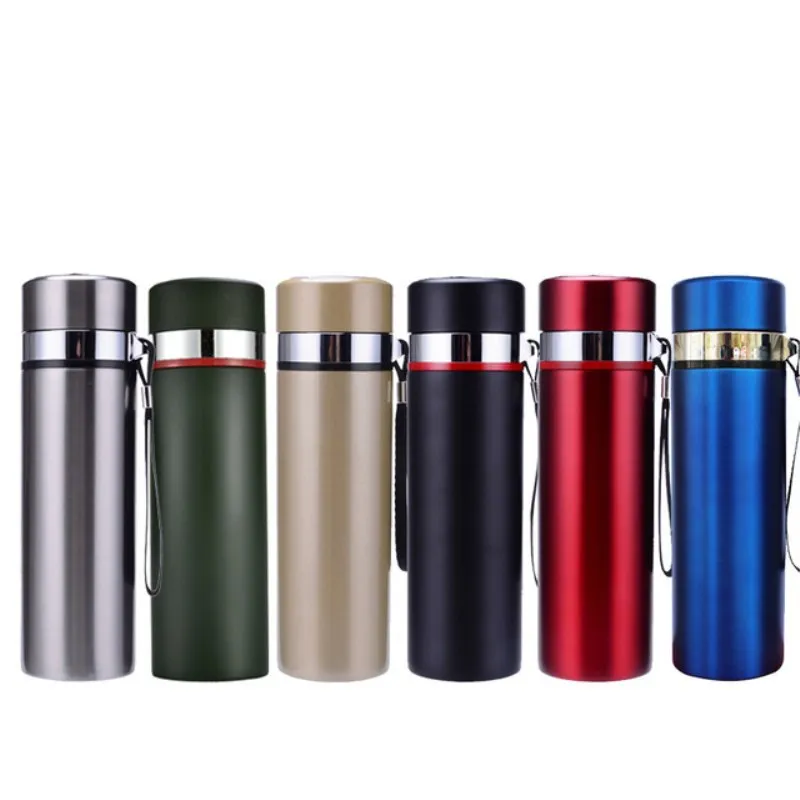 

Mikenda Wholesale Stainless Steel Water Bottles Bulk Thermos Vacuum Flasks, As picture