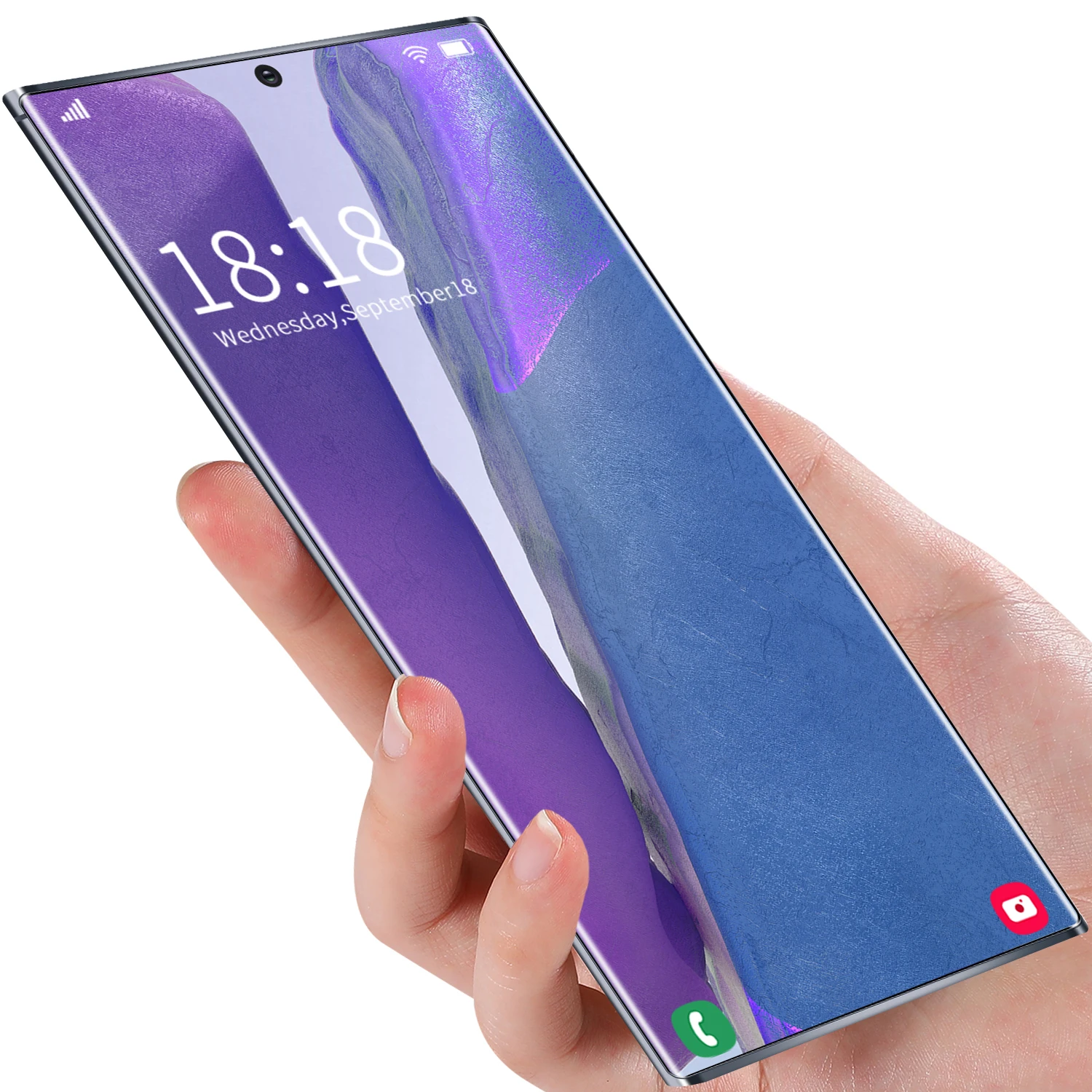 

Latest Global Official Version Mobilephone 6.9 inch Big Touch Screen Cell Phones Good Camera Smart Phone Note20u plu