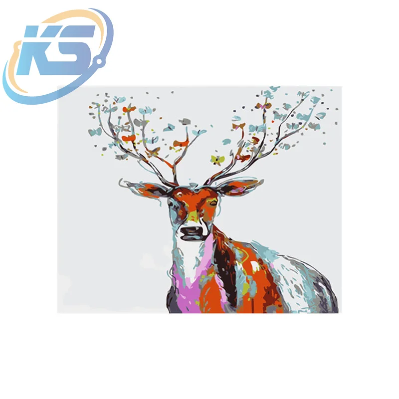

new design Dropshipping small paint by numbers for adults
