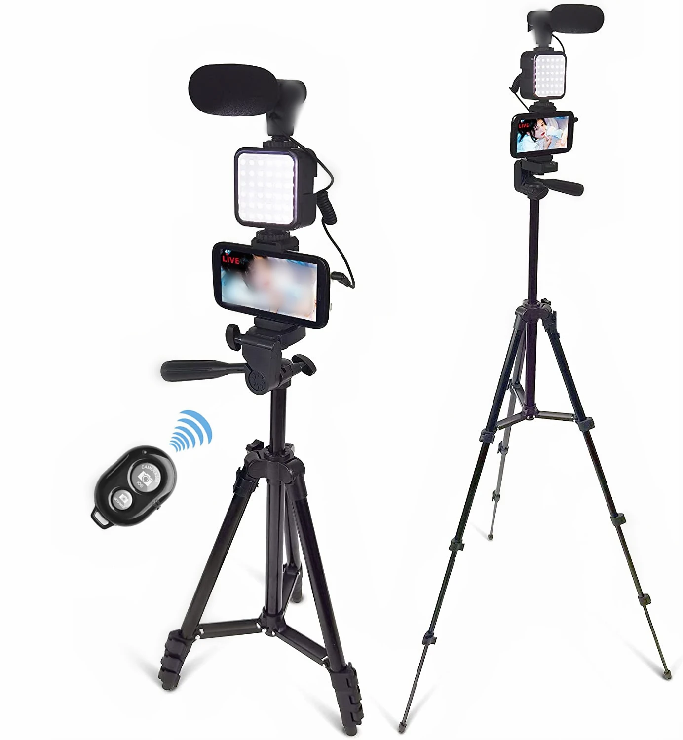 

Factory Cheap Price Vlog Light Blog Video Celular Professional Vlogging Kit