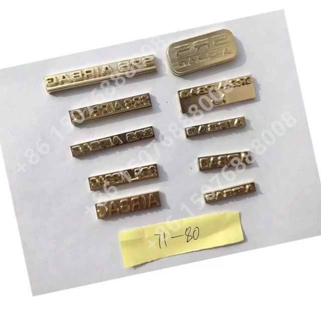 

SRS Airbag Brass Mould Brass Stamp Embossing Mold D58-D76