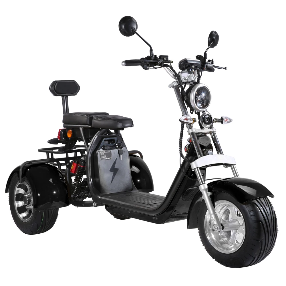 

Europe registrable road legal 3 wheel scooter 2000w 3000w citycoco in Netherlands warehouse, Optional