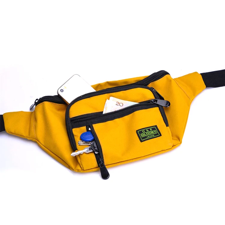 

RPET Eco-friendly Running Belt Trendy Design Durable Clear Fanny Bag Waist Pack Waist Bag