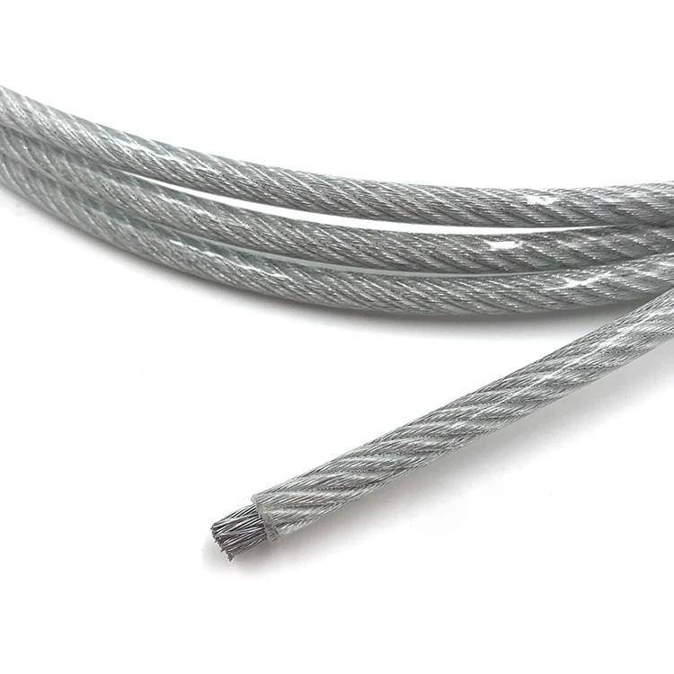 Kalatex 50 m, PVC, 2,8 mm, con alambre de acero Cuerda para tender
