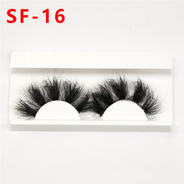

25mm fluffy mink eyelash 3d mink lashes wholesale 25mm mink eyelash vendor