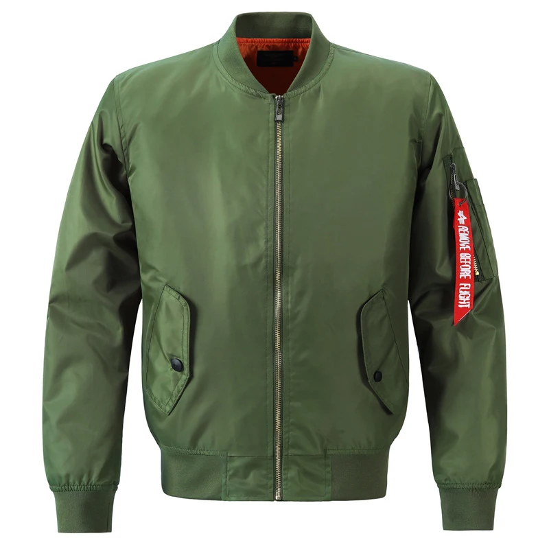 

8XL men's new jacket NASA bomber jacket men's casual slim sublimation Zip Up Thick Jacket custom logo, Customized color