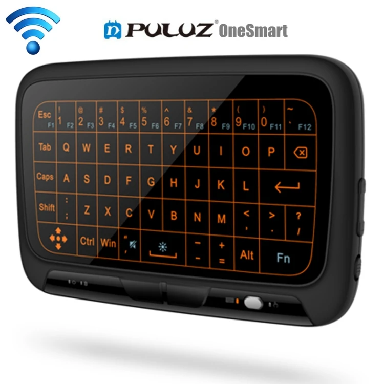 

Dropshipping 2.4GHz Mini Wireless Adjustable Backlight Full Touchpad Phone Air Mouse QWERTY Keyboard for Smart TV Projectors