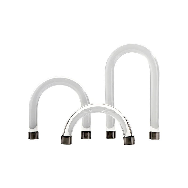 

2021 Simple modern transparent acrylic arched decoration home decor