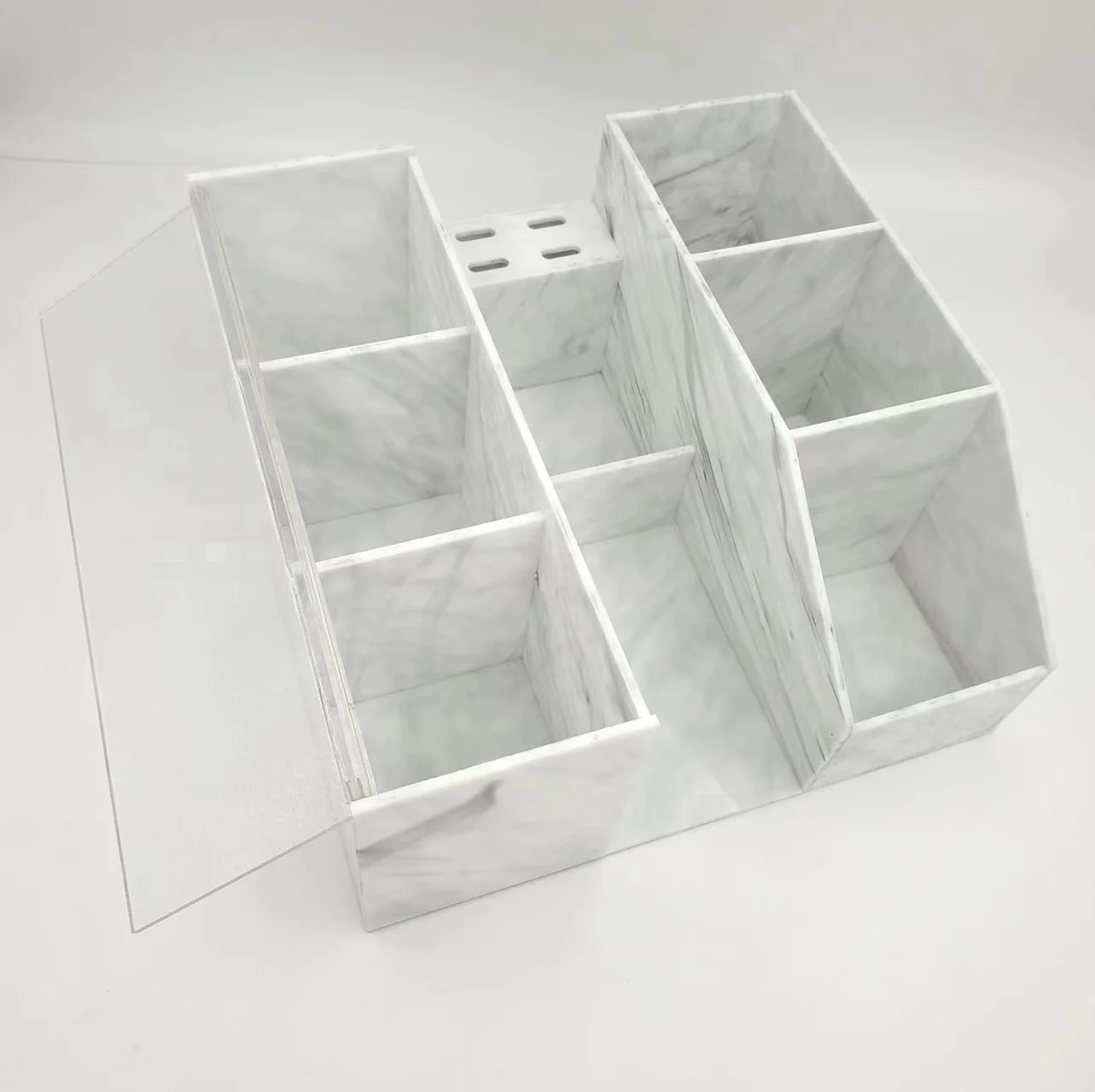 Acrylic Eyelash Grafting Tool Storage Eyelash Beauty Organizer Tweezers Holder Display Boxes for Home Eyelash Salon