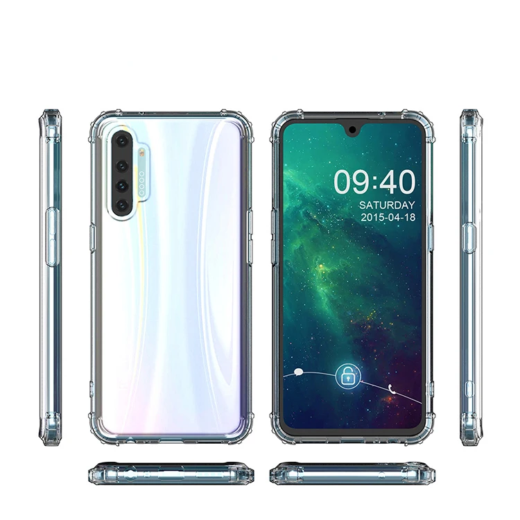 

Maxshine New Realme XT Back Cover Soft TPU Shockproof Phone Case for Oppo