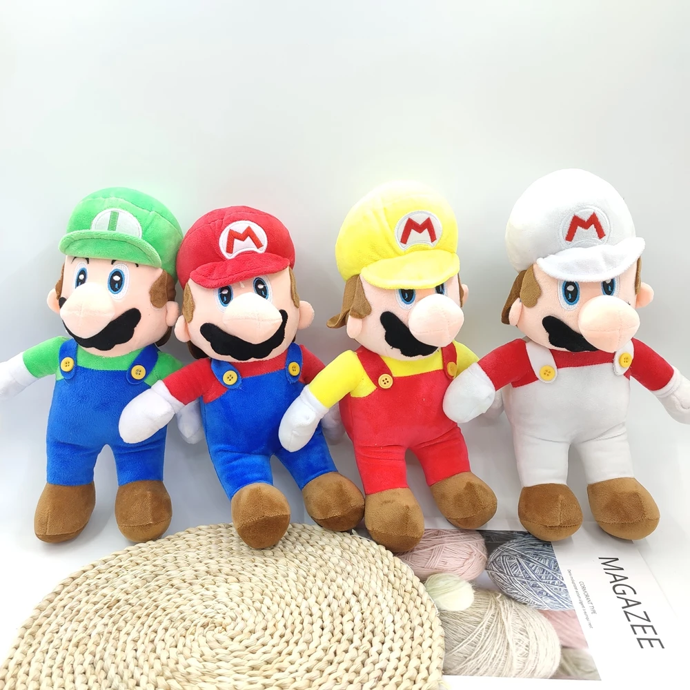 

New 25cm Super Bros Plush Toy Mario Doll Toy Soft Stuffed Animal Dolls Toy Kids Children Birthday Christmas Gift Mario Plush