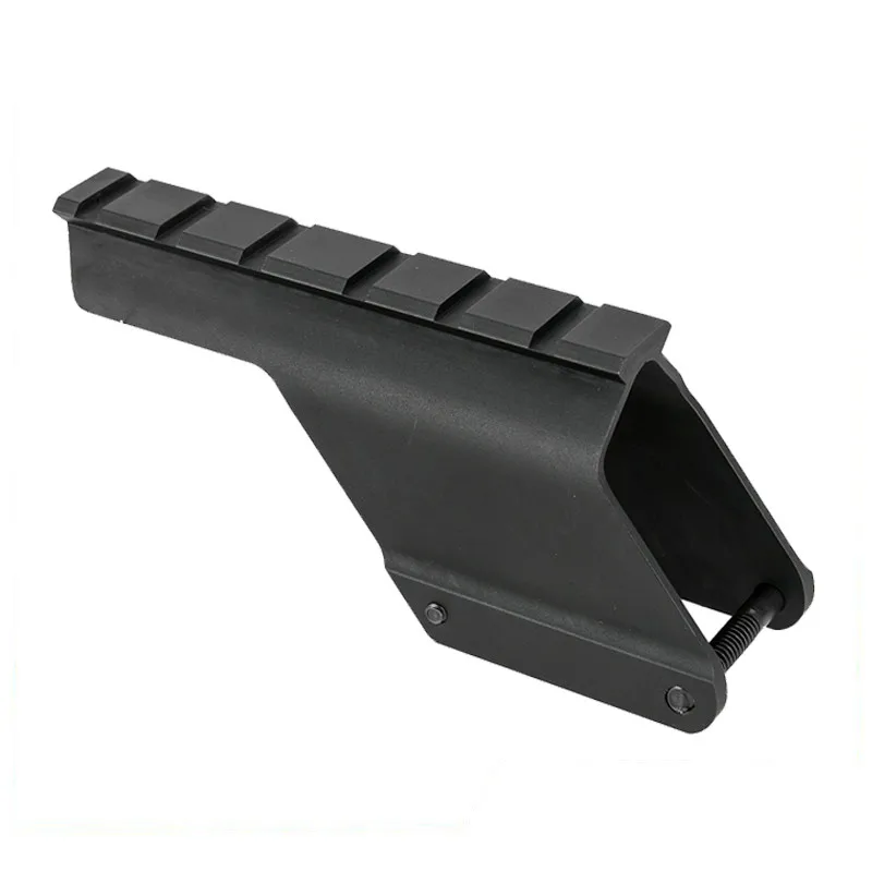 

Quick Release Tactical Remington 870 Shotgun Saddle Mount 20mm Picatinny Rail for Hunting Gun Accessories, Black