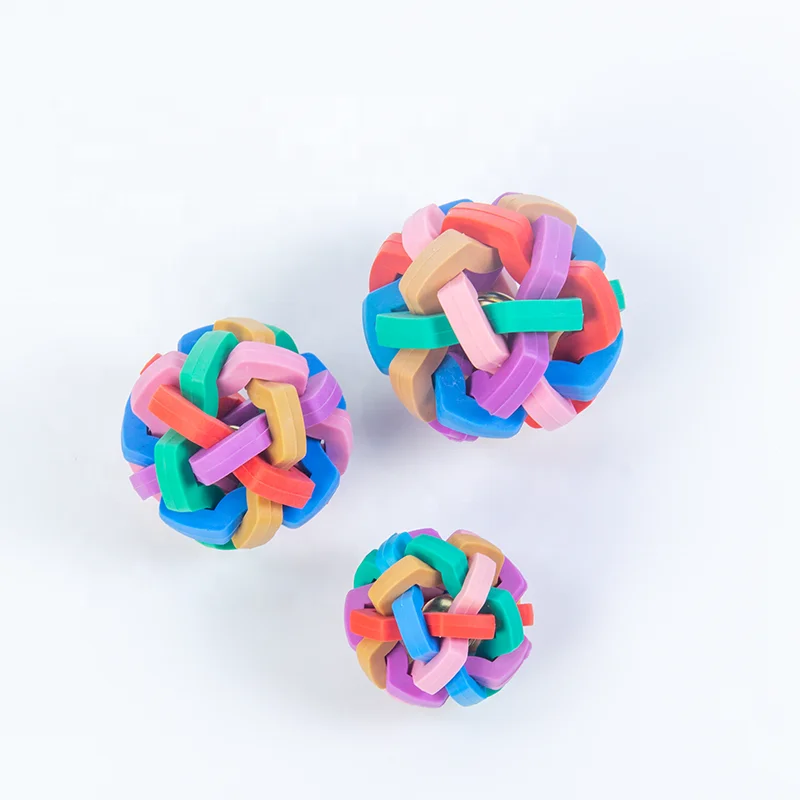 

New Arrival Pet Toy Interactive Rubber Balls Dog Teeth Chew Toys Balls, As picture