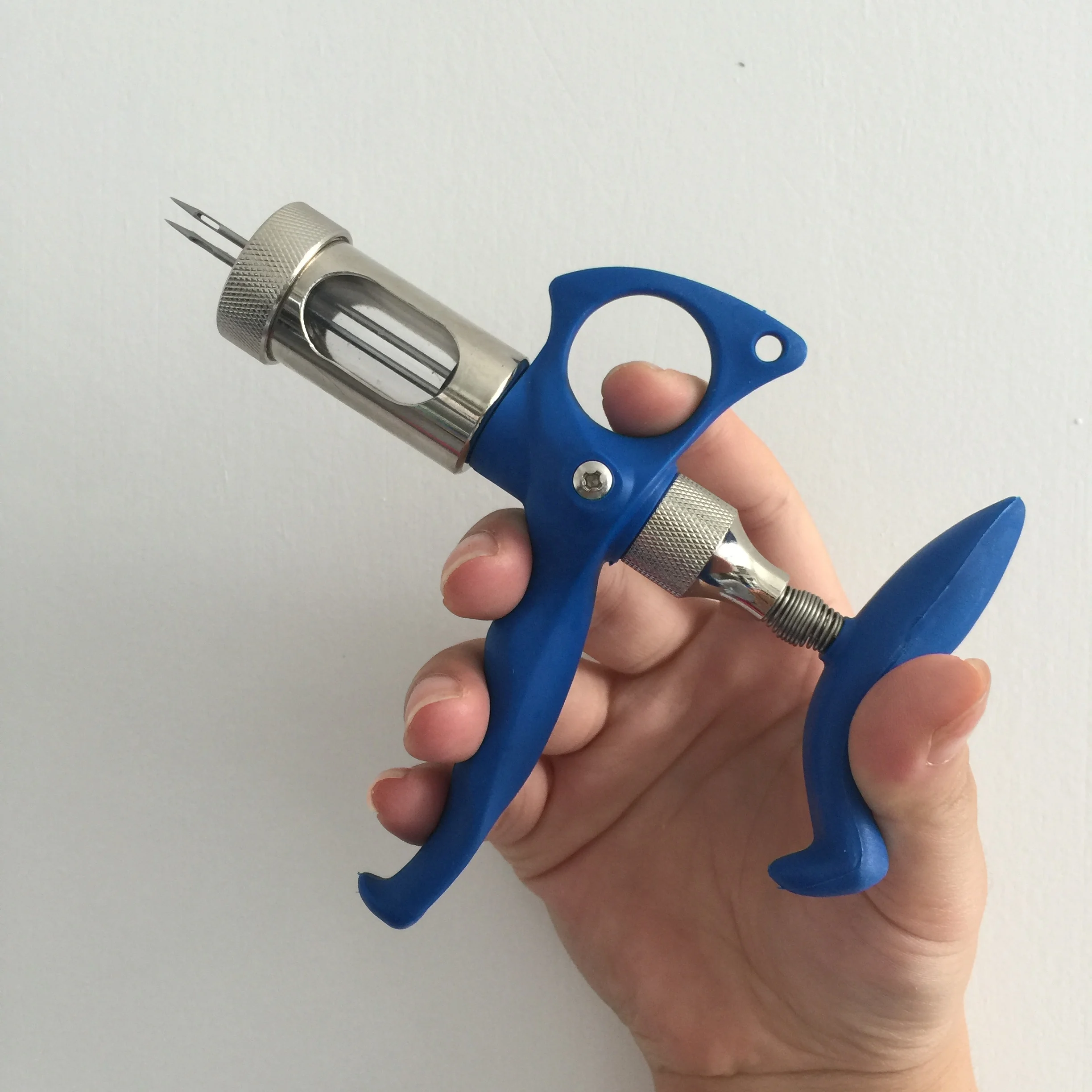 
Continuous injector 6CC vaccine automatic double needle continuous inoculation of chicken pox needle 