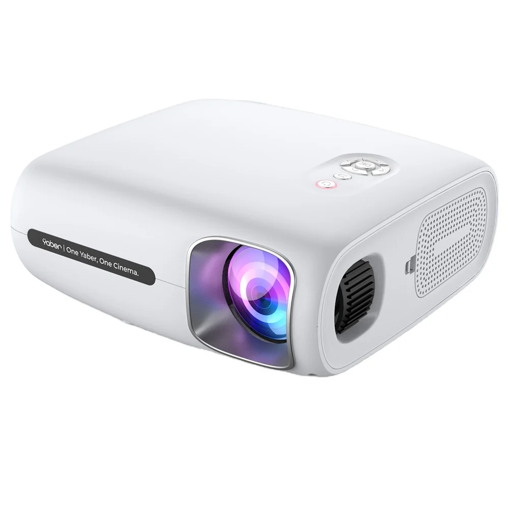 

Yaber Pro V7 Portable Mobile Projector Native HD 1080P Support 4K 5G WiFi Auto 6Dimension Keystone Correction LCD Home Projector